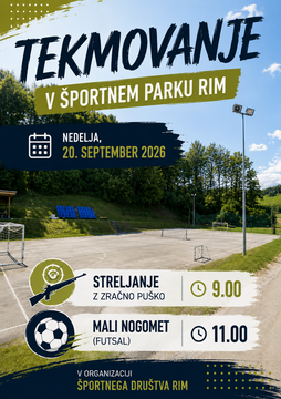 Tekovanja v Športnem parku Rim